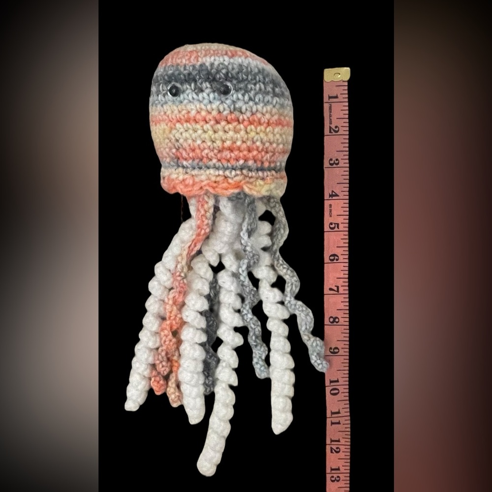 crochet jellyfish plush toy - Picture 2 of 4